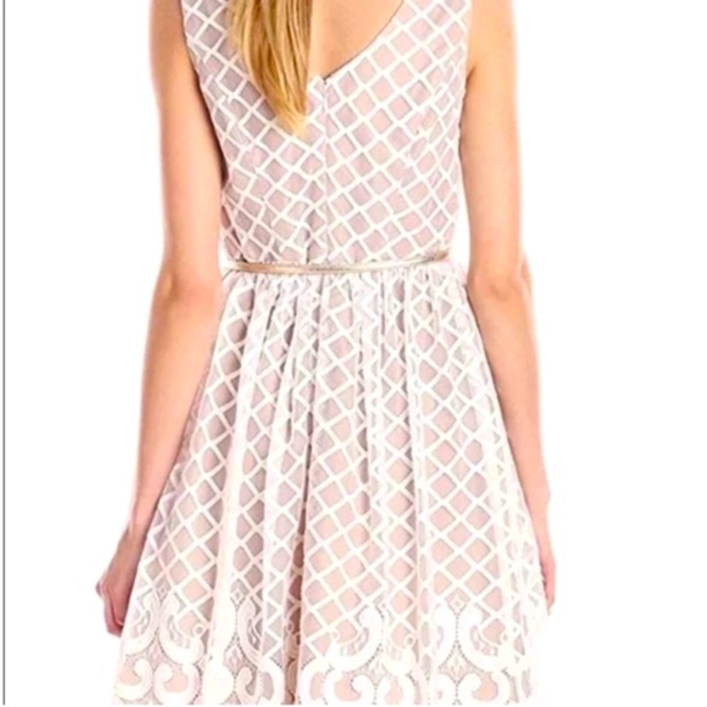 NWOT Eliza J Women's Midi Lace Dress Size 2